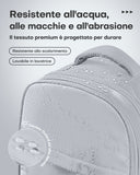 HOTOR Zaino - Zaino da Viaggio Aereo Bagaglio a Mano Approvato per Volo per Uomo e Donna, Zaino per Laptop da 15,6" e Accessori da Viaggio, per Lavoro, Affari, Weekend e Università (Grigio)